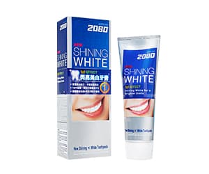 2080歯磨き（New Shining White）